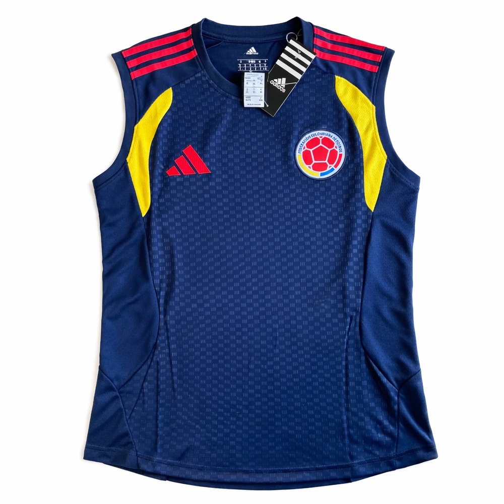 COLOMBIA 2026  Vest Training - Authentic Adidas Dark Blue Size Extra Large NWT